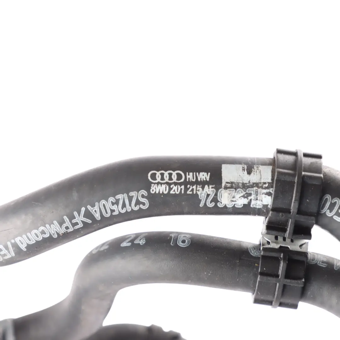 Audi A4 B9 A5 F5 Fuel Feed Return Pipe Line Hoses Set 3.0 TDI - SKU 8W0201214H - Part number 8W0201214H