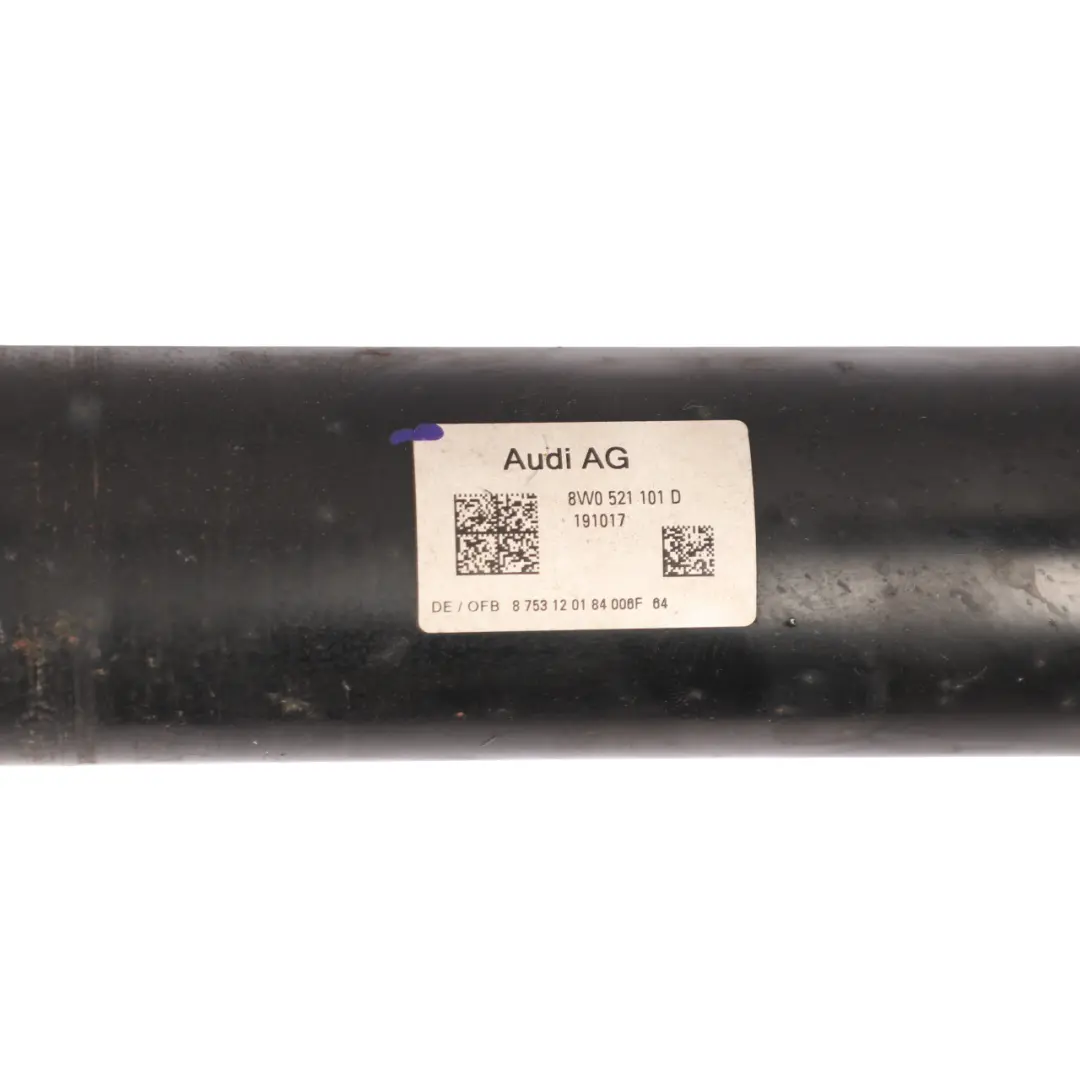 Sportback Albero Trasmissione Automatico 2.0 TFSI per Audi A5 F5 con numero di parte 8W0521101D Audi A5 F5 Sportback Albero Trasmissione Automatico 2.0 TFSI - SKU 8W0521101D - Numero di parte 8W0521101D