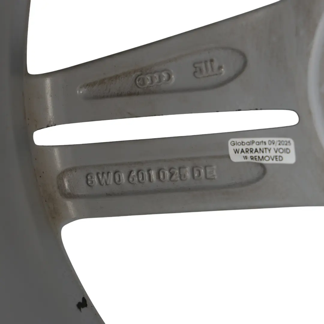 Audi A5 S5 F5 Silver Wheel Light Alloy Rim 18" 8.5J ET:29 - SKU 8W0601025DE-1 - Part number 8W0601025DE