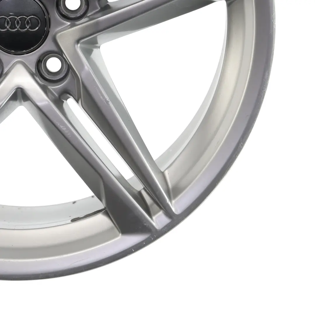 Audi A5 S5 F5 Silver Wheel Light Alloy Rim 18" 8.5J ET:29 - SKU 8W0601025DE-1 - Part number 8W0601025DE