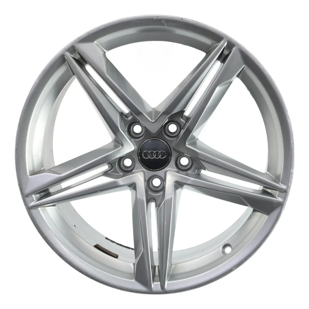 Argento Cerchio Lega Leggera 18" 8.5J ET:29 per Audi A5 S5 F5 con numero di parte 8W0601025DE Audi A5 S5 F5 Argento Cerchio Lega Leggera 18" 8.5J ET:29 - SKU 8W0601025DE-2 - Numero di parte 8W0601025DE