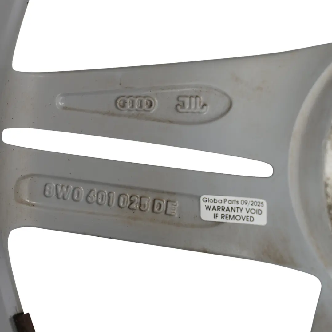 Audi A5 S5 F5 Silver Wheel Light Alloy Rim 18" 8.5J ET:29 - SKU 8W0601025DE-2 - Part number 8W0601025DE