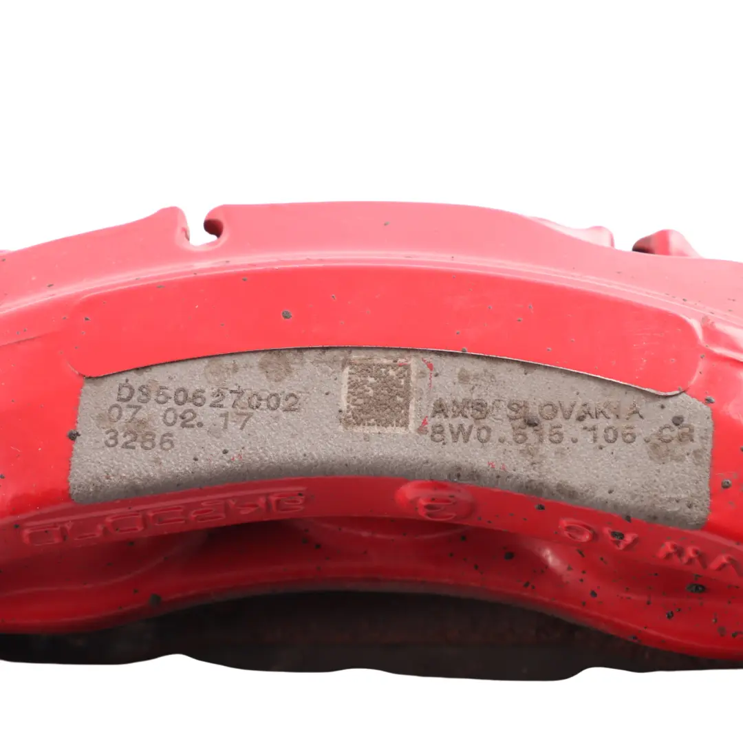 Audi A5 S5 Alloggiamento Pinza Freno Anteriore Destra - SKU 8W0615108G - Numero di parte 8W0615108G