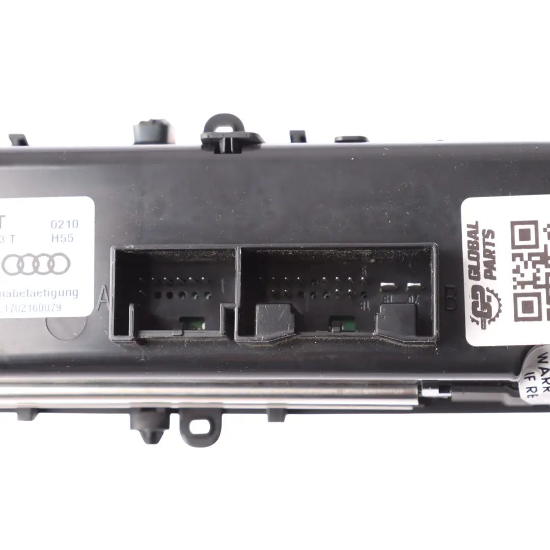 Audi A5 F5 A/C Air Condition Heater Climate Control Switch Panel Unit - SKU 8W0820043T-1 - Part number 8W0820043T