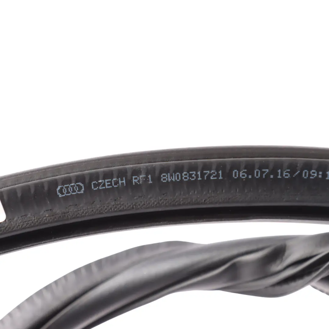 Front Door Inner Gasket Rubber Seal Left Right N/O/S to Audi A4 B9 with Part number 8W0831721A Audi A4 B9 Front Door Inner Gasket Rubber Seal Left Right N/O/S - SKU 8W0831721A - Part number 8W0831721A