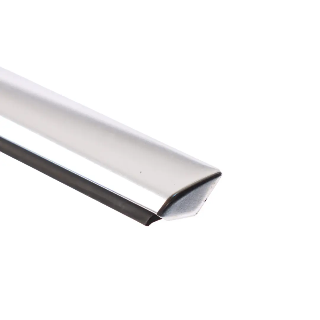 Audi A4 B9 Door Window Weatherstrip Chrome Moulding Rear Right O/S - SKU 8W0853764B - Part number 8W0853764B