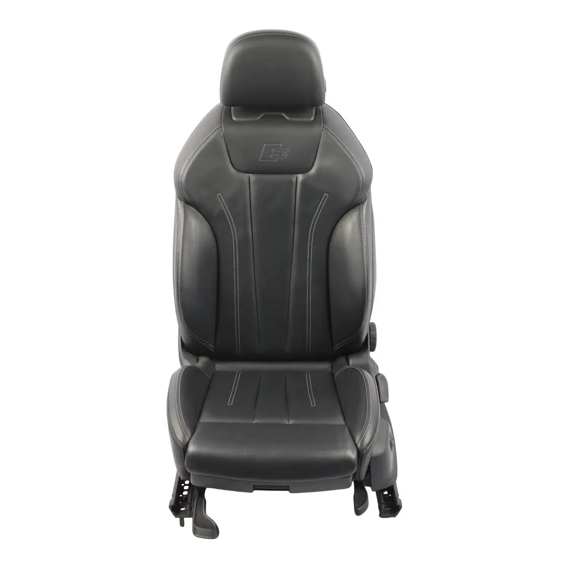 Audi A4 B9 A5 F5 S-Line Vordersitz Sport Beheizt Leder Seele Schwarz Links