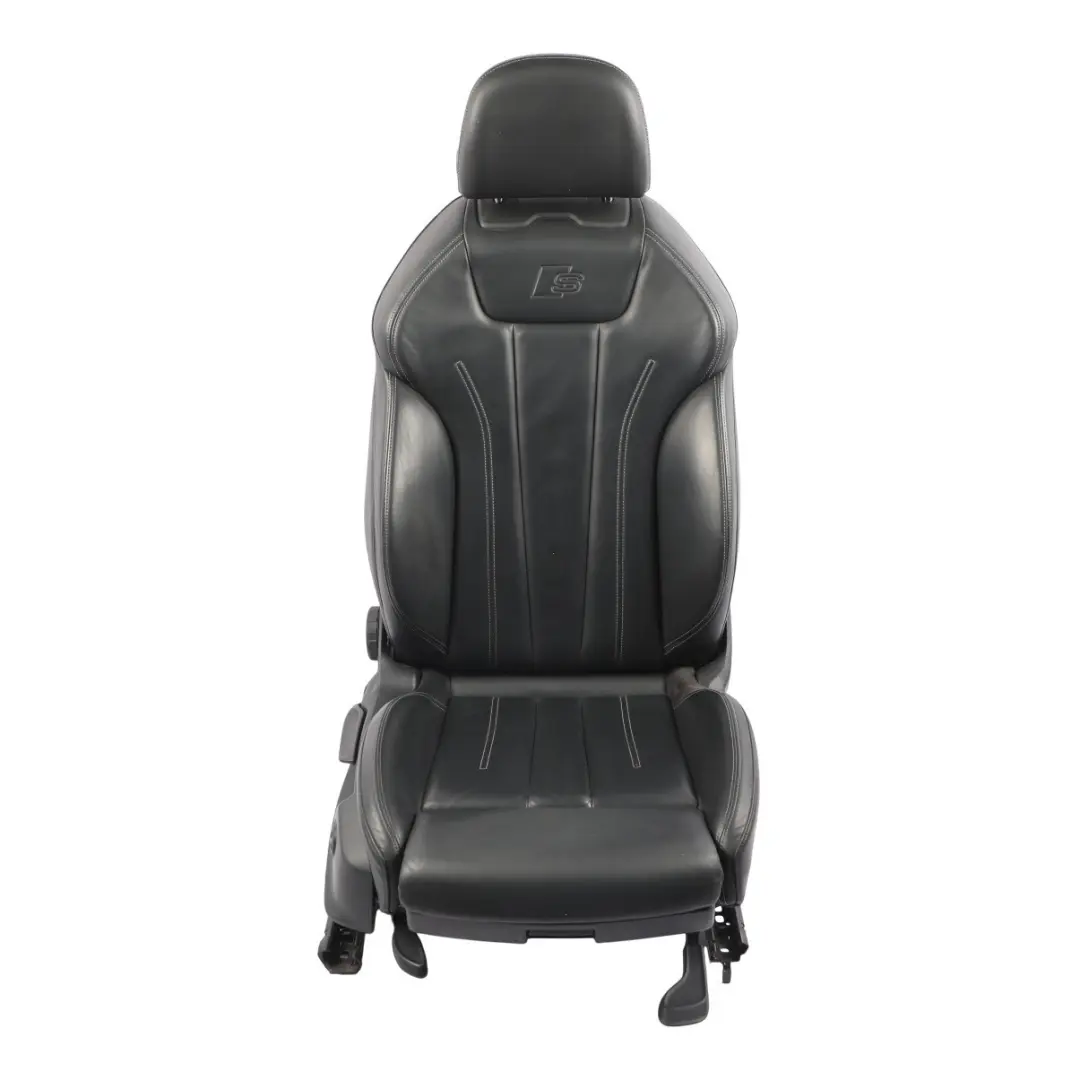 Audi A4 B9 A5 F5 S-Line Front Seat Heated Leather Soul Black Right O/S - SKU 8W0881806L-1 - Part number 8W0881806L