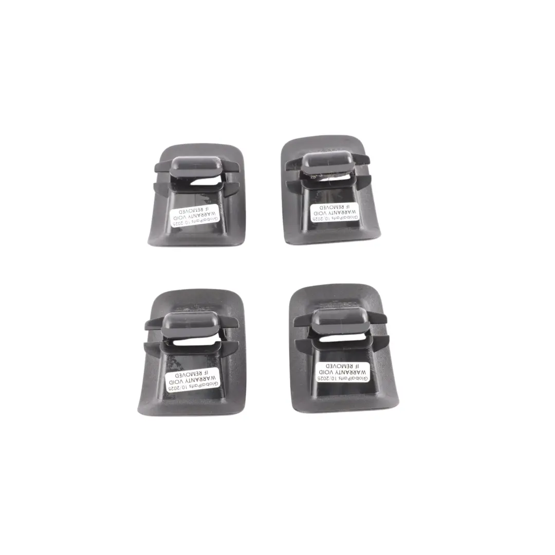 Audi A4 B9 Rear Bench Isofix Cover Guide Bracket Trim Black SET X4 - SKU 8W0887233A - Part number 8W0887233A