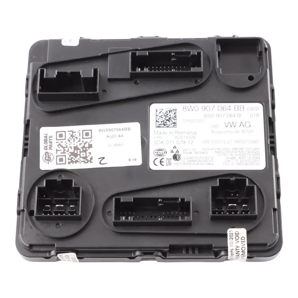 Audi A4 B9 BCM Body Comfort Module Onboard Control Unit ECU 8W0907064BB