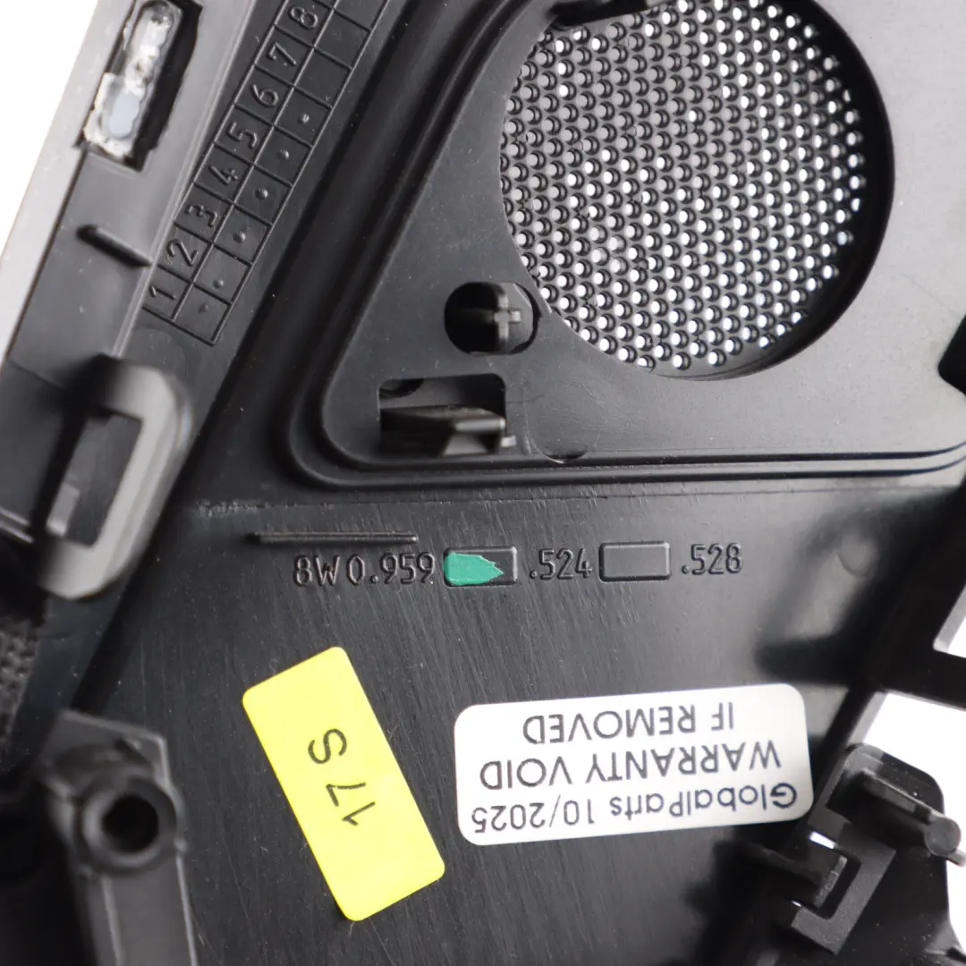 Audi A4 B9 A5 F5 Door Handle Grab Trim Cover High Gloss Rear Right O/S - SKU 8W0959524 - Part number 8W0959524