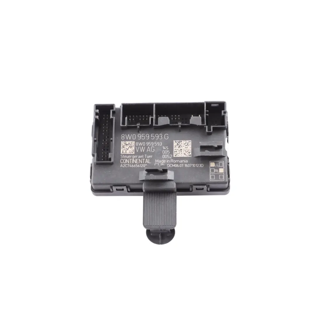 Audi A4 B9 A5 F5 Front Door Module Control Unit ECU Driver Side - SKU 8W0959593G - Part number 8W0959593G