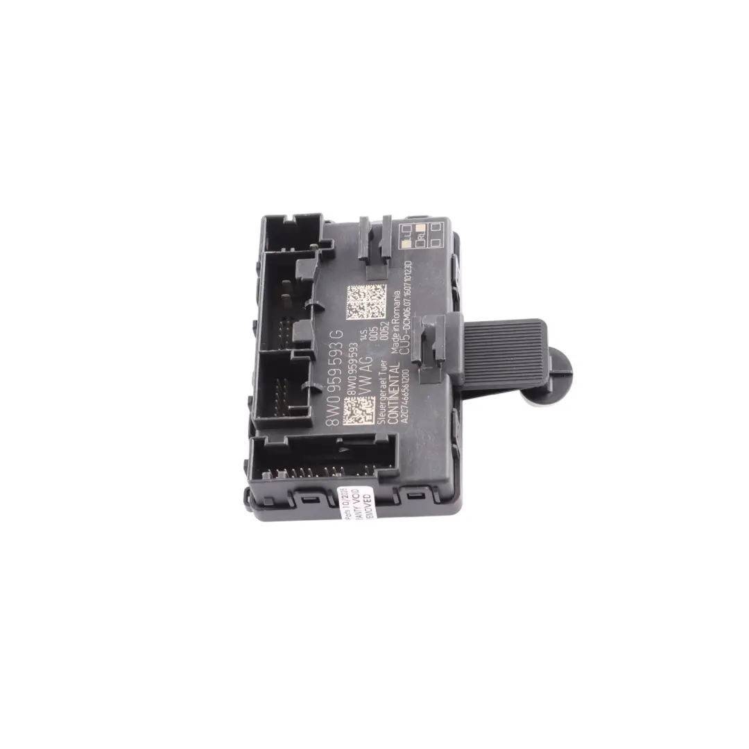 Audi A4 B9 A5 F5 Front Door Module Control Unit ECU Driver Side - SKU 8W0959593G - Part number 8W0959593G