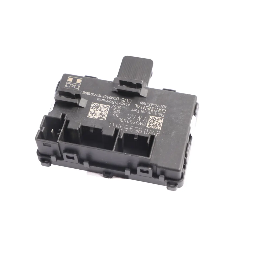 Door Control Module Unit ECU Left Right N/O/S to Audi A4 B9 Rear with Part number 8W0959595G Audi A4 B9 Rear Door Control Module Unit ECU Left Right N/O/S - SKU 8W0959595G - Part number 8W0959595G