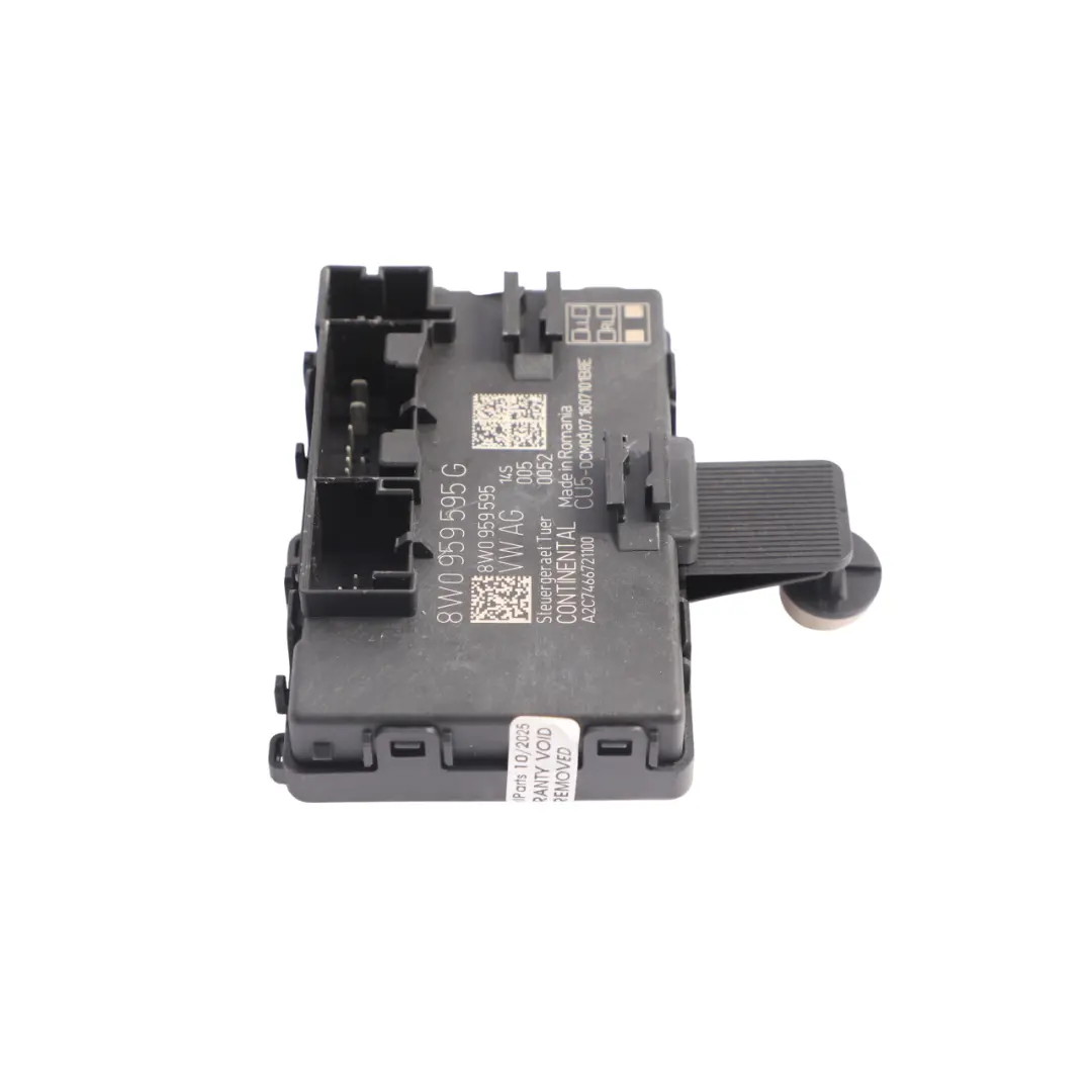 Modulo Di Controllo Porta Posteriore ECU Sinistra Destra 8W09595G per Audi A4 B9 con numero di parte 8W0959595G Audi A4 B9 Modulo Di Controllo Porta Posteriore ECU Sinistra Destra 8W09595G - SKU 8W0959595G - Numero di parte 8W0959595G