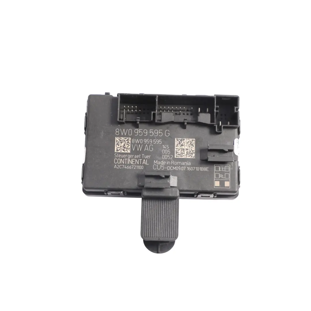 Audi A4 B9 Modulo Di Controllo Porta Posteriore ECU Sinistra Destra 8W09595G - SKU 8W0959595G - Numero di parte 8W0959595G