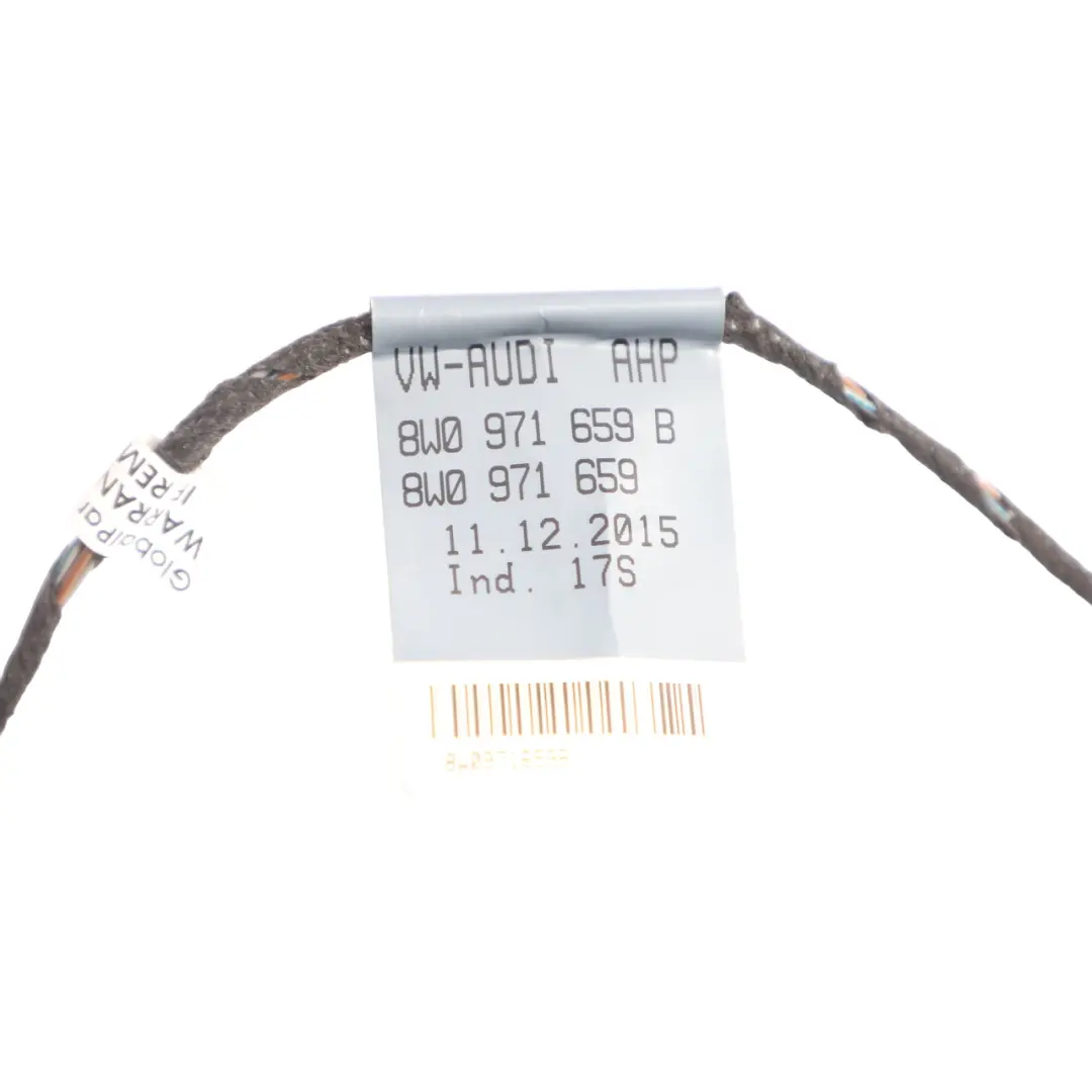 Audi A4 B9 Faisceau Câblage Ventilation Tableau Bord Côté Passager - SKU 8W0971659B - Numéro de pièce 8W0971659B