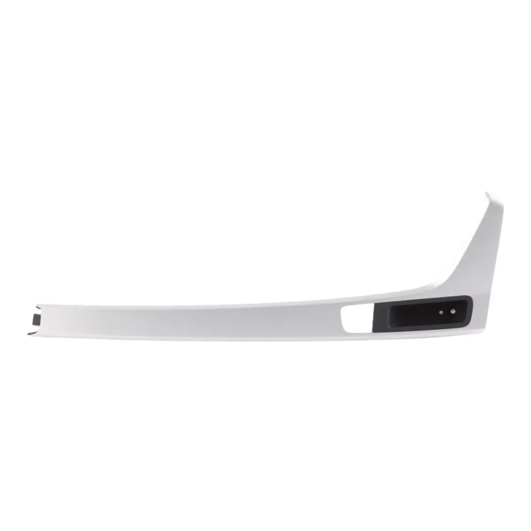Centre Console Cover Frame Strip Ashtray Brushed Silver to Audi A4 B9 with Part number 8W2863969E Audi A4 B9 Centre Console Cover Frame Strip Ashtray Brushed Silver - SKU RHD-8W2863969E - Part number 8W2863969E