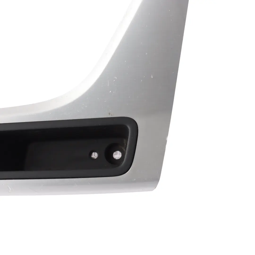 Audi A4 B9 Centre Console Cover Frame Strip Ashtray Brushed Silver - SKU RHD-8W2863969E - Part number 8W2863969E