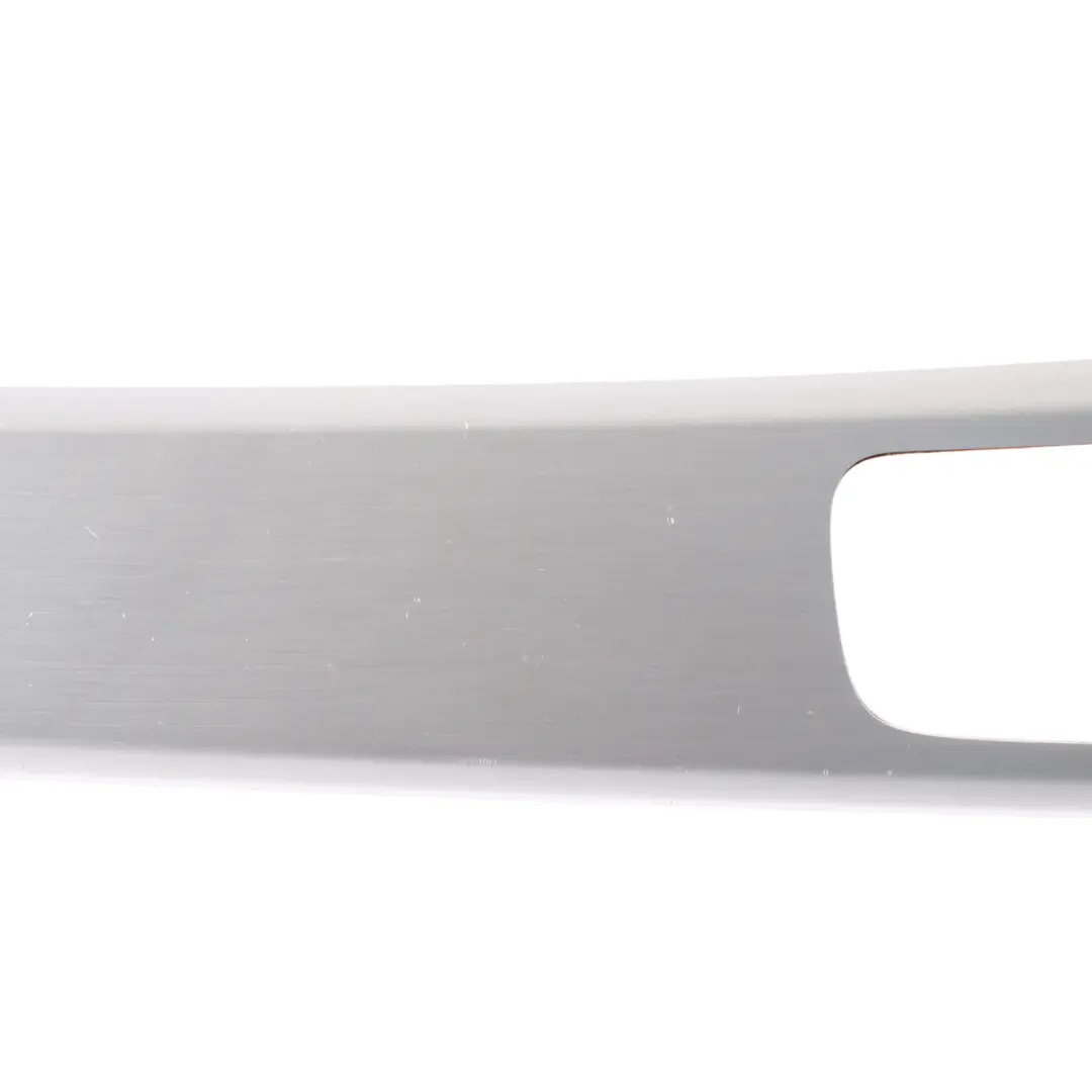 Audi A4 B9 Centre Console Cover Frame Strip Ashtray Brushed Silver - SKU RHD-8W2863969E - Part number 8W2863969E