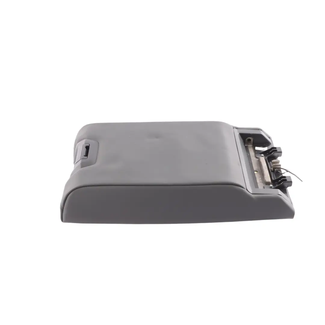 Audi A4 B9 Rear Seat Backrest Armrest Cup Holder Leather Soul Black - SKU 8W5885205F - Part number 8W5885205F
