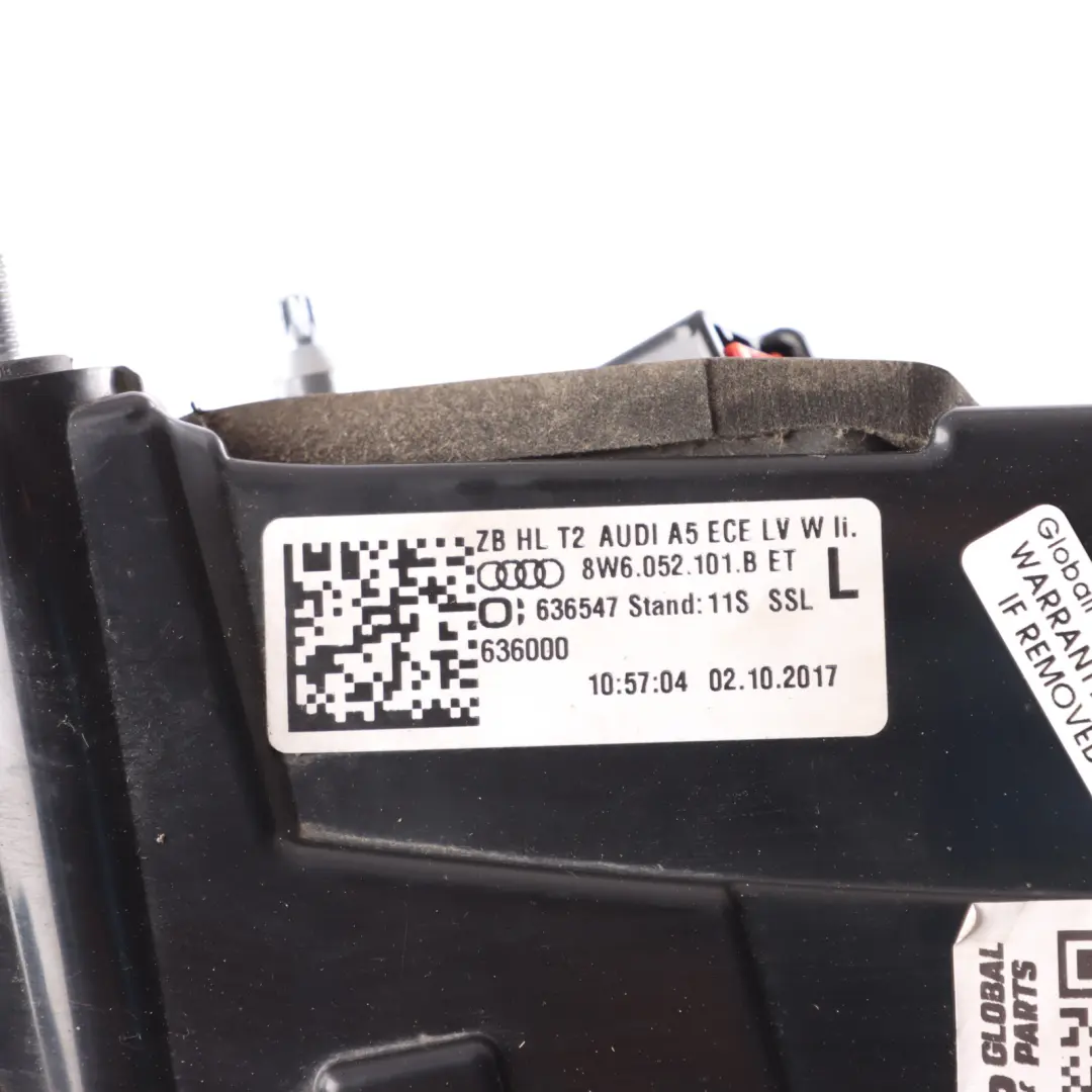 Audi A5 S5 F5 Rear Tail LED Light Lamp Inner Left N/S - SKU 8W6052101B - Part number 8W6052101B