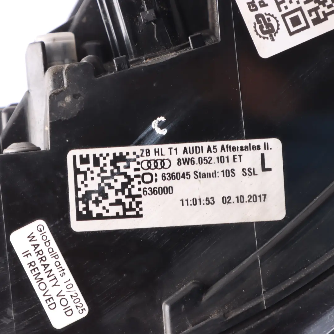 Tail LED Light Lamp Outer Left N/S to Audi A5 S5 F5 Rear with Part number 8W6052101 Audi A5 S5 F5 Rear Tail LED Light Lamp Outer Left N/S - SKU 8W6052101 - Part number 8W6052101