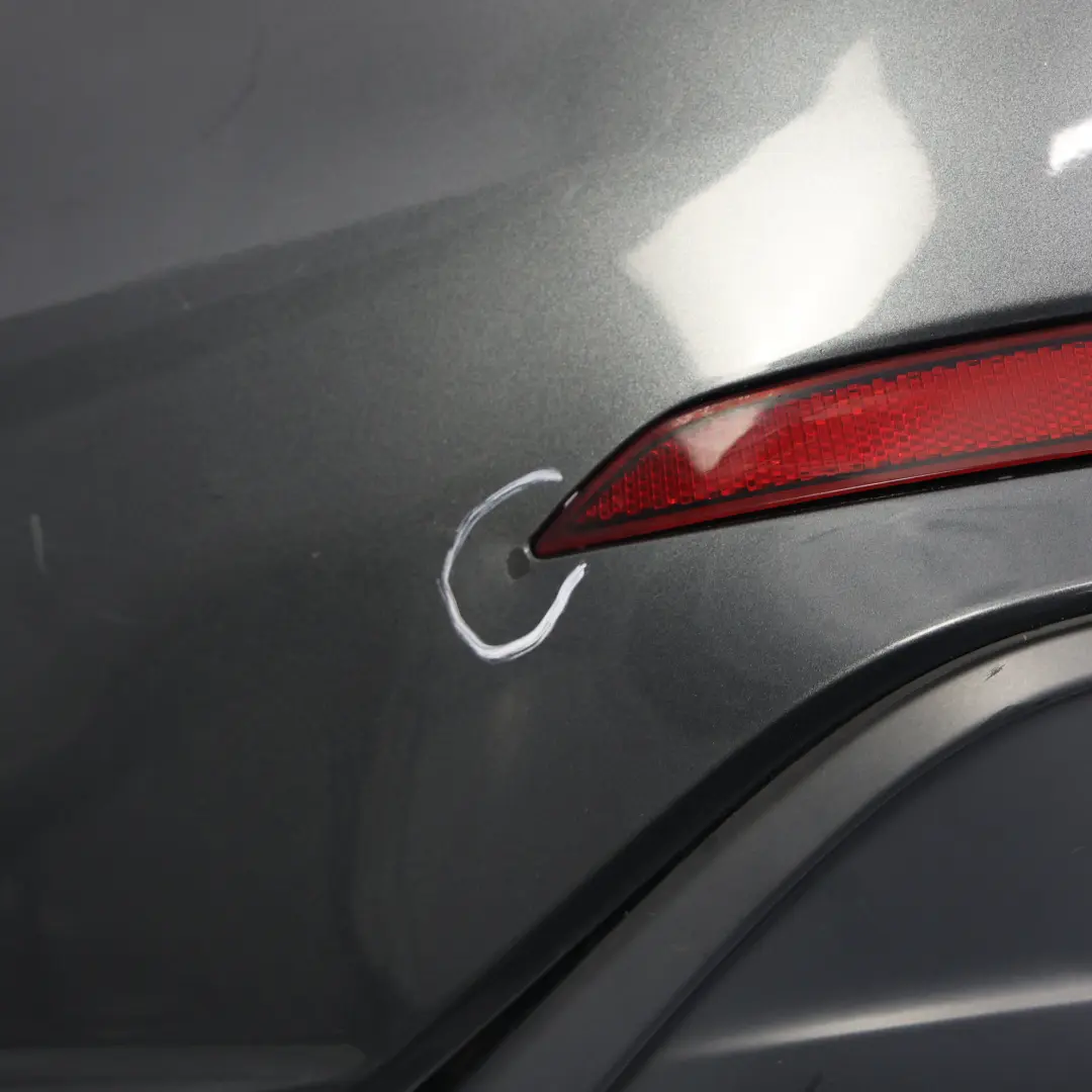 Audi A5 F5 Bumper Rear Trim Panel S-Line Daytona Grey Pearl Effect - Z7S - SKU 8W6807067AA-DGR - Part number 8W6807067AA