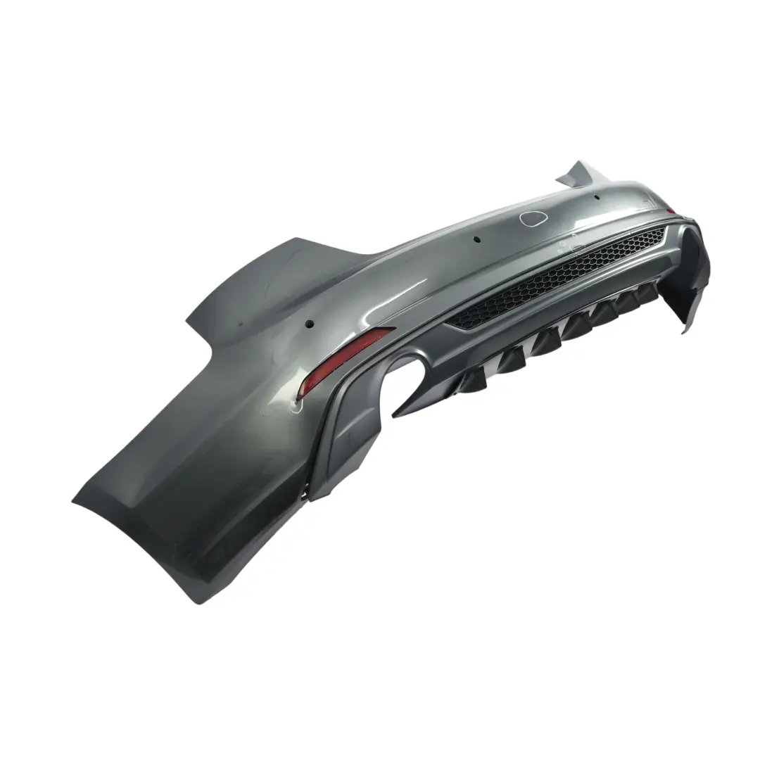 Audi A5 F5 Bumper Rear Trim Panel S-Line Daytona Grey Pearl Effect - Z7S - SKU 8W6807067AA-DGR - Part number 8W6807067AA