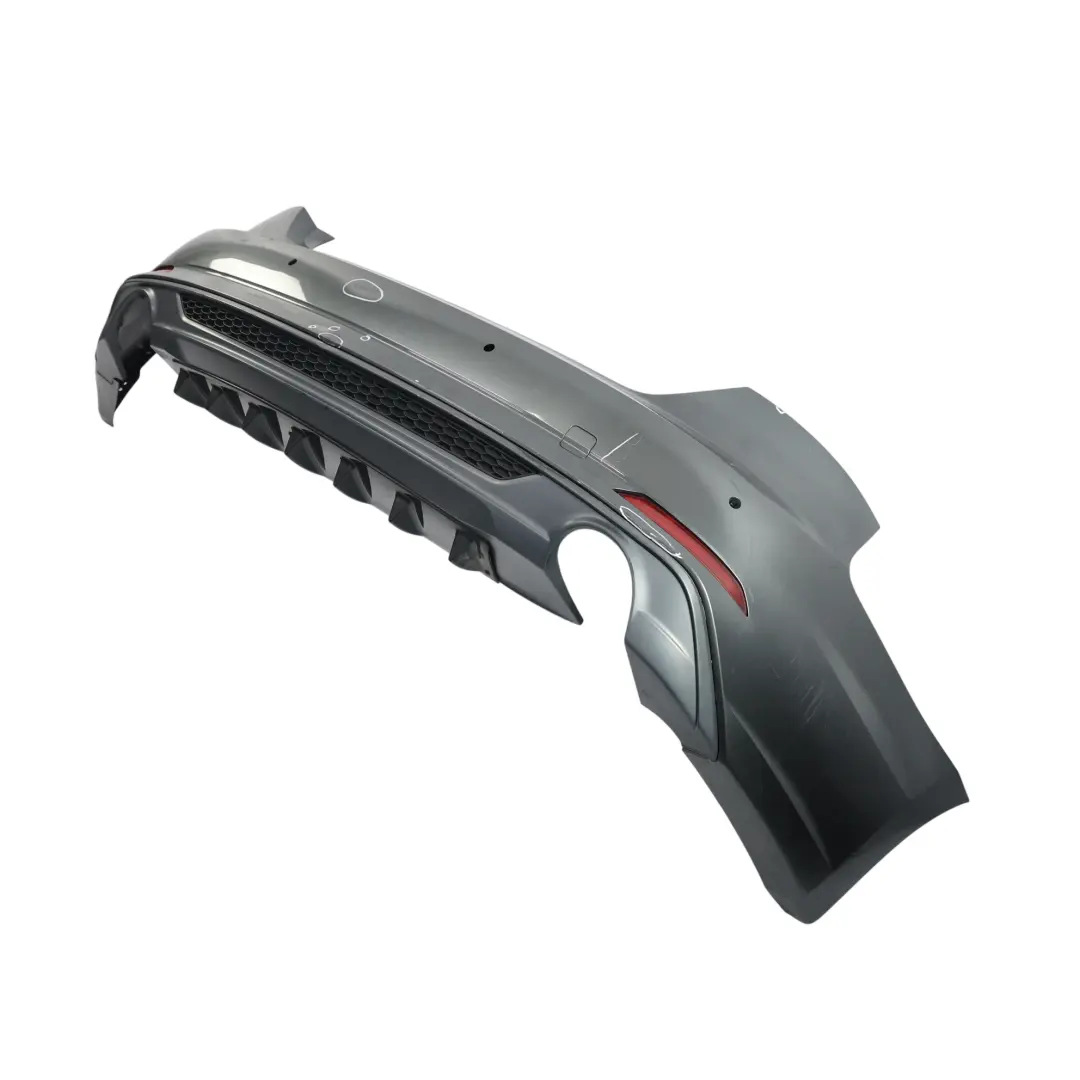 Bumper Rear Trim Panel S-Line Daytona Grey Pearl Effect - Z7S to Audi A5 F5 with Part number 8W6807067AA Audi A5 F5 Bumper Rear Trim Panel S-Line Daytona Grey Pearl Effect - Z7S - SKU 8W6807067AA-DGR - Part number 8W6807067AA