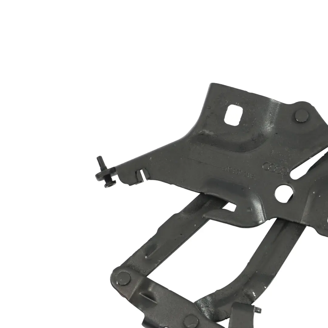 Bisagra Capó Derecha Lado Exterior Negro Mítico - Y9T para Audi A5 F5 con número de pieza 8W6823302E Audi A5 F5 Bisagra Capó Derecha Lado Exterior Negro Mítico - Y9T - SKU 8W6823302E-MYB - Número de pieza 8W6823302E