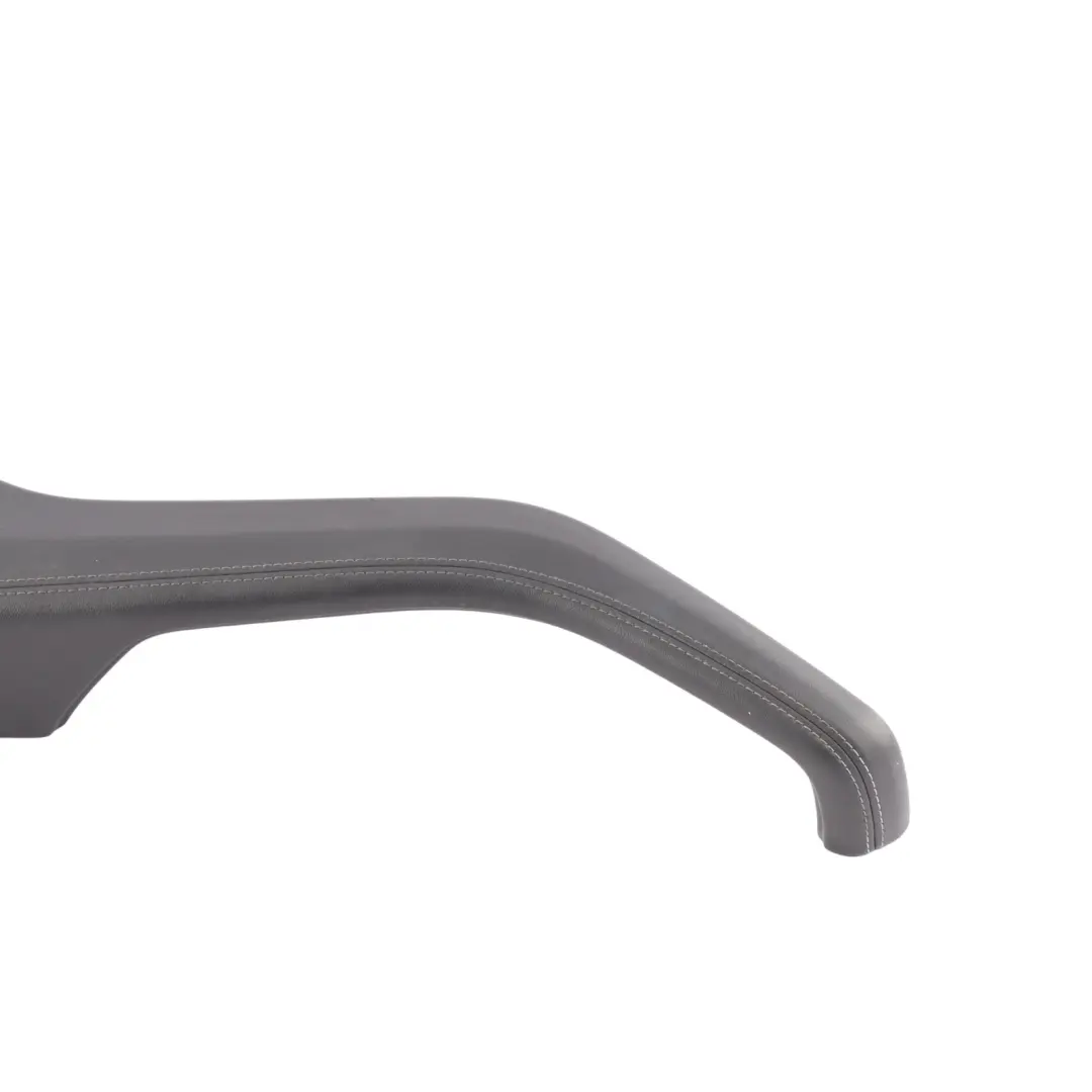 Front Door Card Grab Handle Leather Black Right O/S to Audi A5 F5 Coupe with Part number 8W6867174A Audi A5 F5 Coupe Front Door Card Grab Handle Leather Black Right O/S - SKU 8W6867174A - Part number 8W6867174A