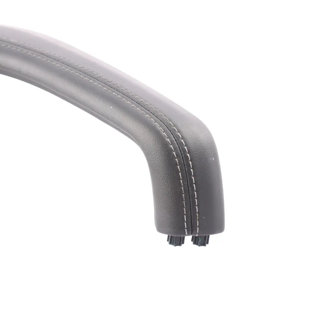 Front Door Card Grab Handle Leather Black Right O/S to Audi A5 F5 Coupe with Part number 8W6867174A Audi A5 F5 Coupe Front Door Card Grab Handle Leather Black Right O/S - SKU 8W6867174A - Part number 8W6867174A