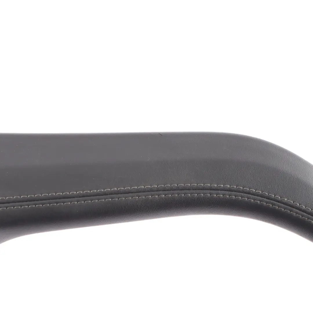Front Door Card Grab Handle Leather Black Right O/S to Audi A5 F5 Coupe with Part number 8W6867174A Audi A5 F5 Coupe Front Door Card Grab Handle Leather Black Right O/S - SKU 8W6867174A - Part number 8W6867174A