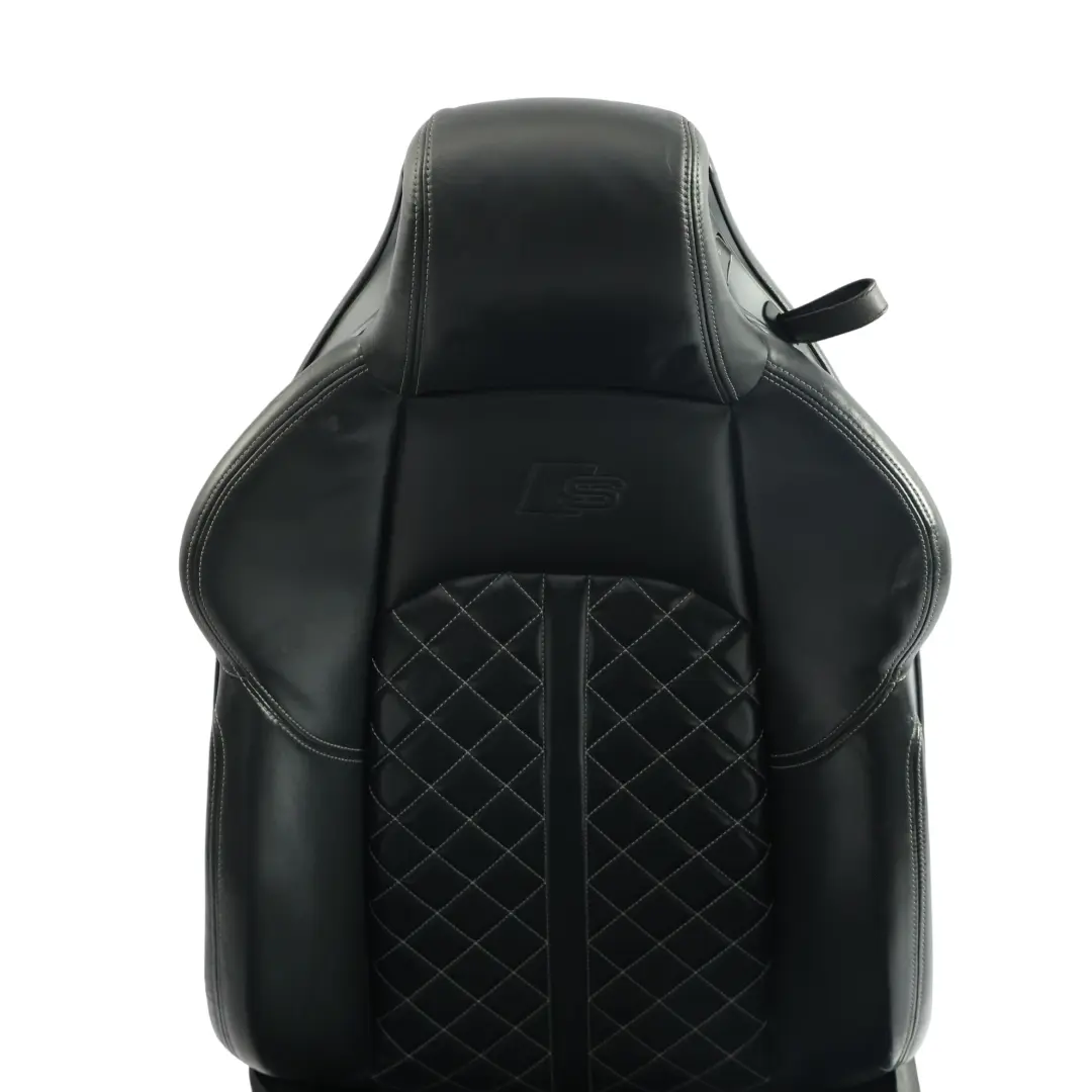 8F Coupé Siège Sport Avant Gauche Côté Avec Masage Électrique Cuir Black pour Audi S5 à propos du numéro de pièce 8W6881805BJ Audi S5 8F Coupé Siège Sport Avant Gauche Côté Avec Masage Électrique Cuir Black - SKU 8W6881805BJ-1 - Numéro de pièce 8W6881805BJ