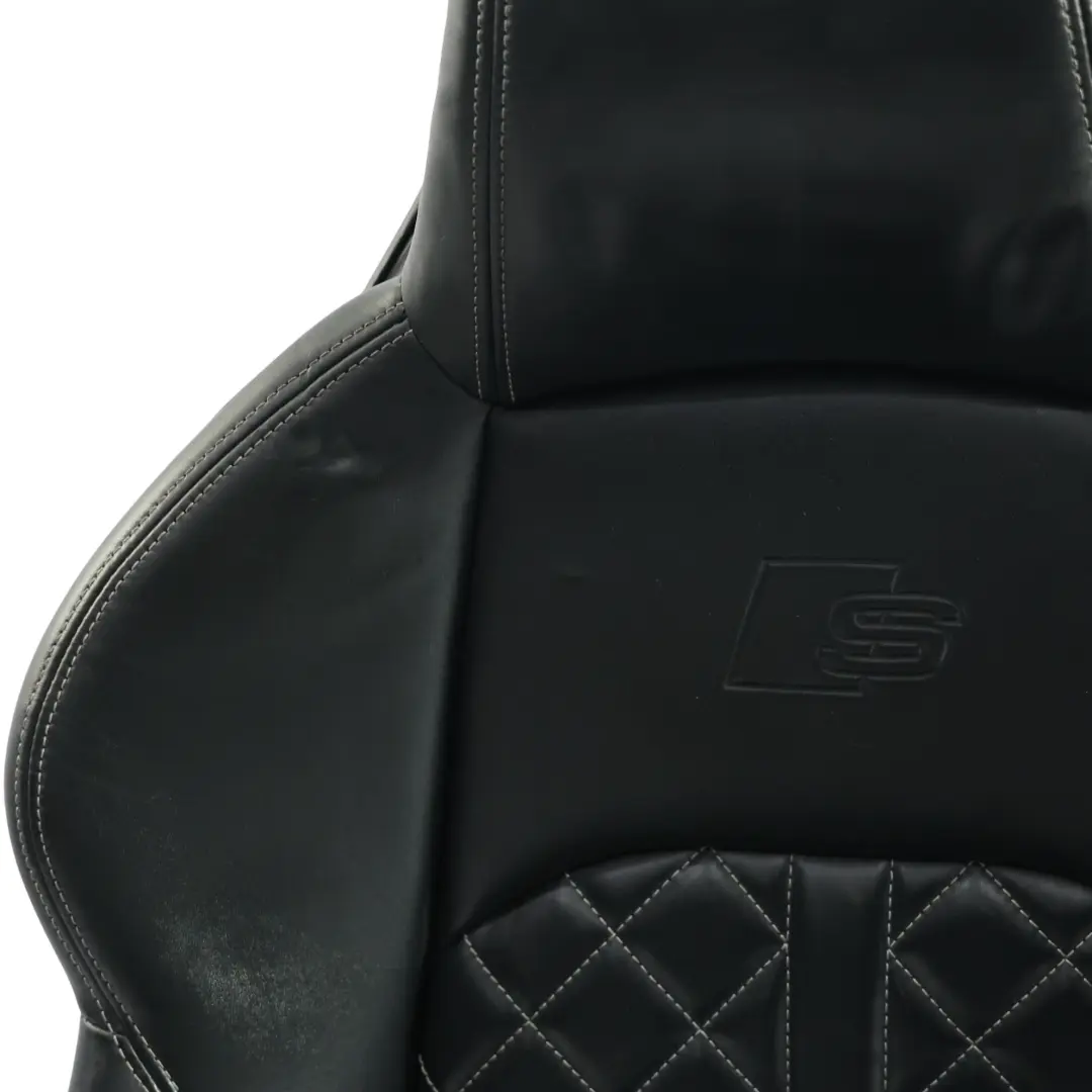 Audi S5 8F Coupe Asiento Delantero Masaje Eléctrico Cuero Negro Izquierdo - SKU 8W6881805BJ-1 - Número de pieza 8W6881805BJ