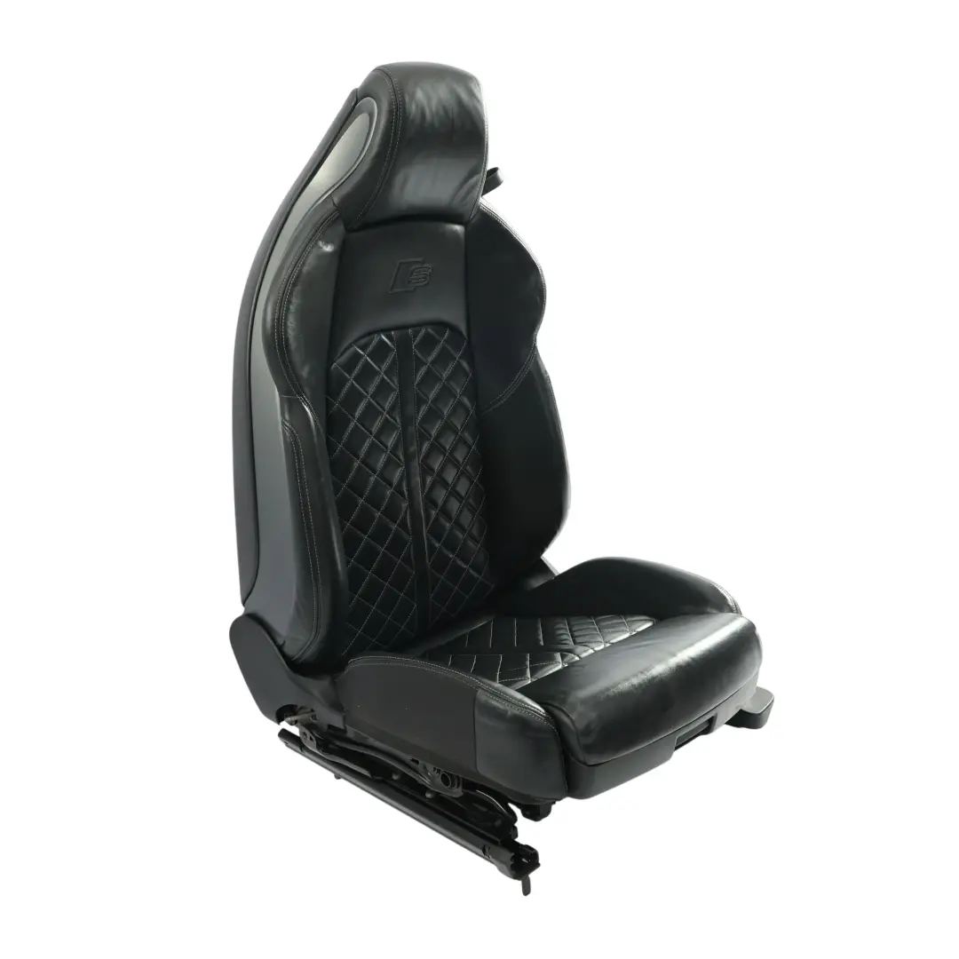 8F Coupe Fotel Sport Elektryczny Masaż Skóra Soul Czarny Lewy Przód do Audi S5 o numerze 8W6881805BJ Audi S5 8F Coupe Fotel Sport Elektryczny Masaż Skóra Soul Czarny Lewy Przód - SKU 8W6881805BJ-1 - Numer Części 8W6881805BJ