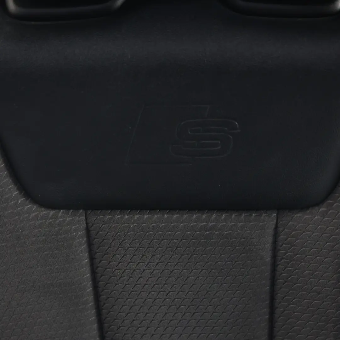 Audi A5 F5 Sportback Sitz Vorne Links S-Line Beheizt Halbleder Schwarz Grau - SKU 8W6881805P-1 - Teilenummer 8W6881805P