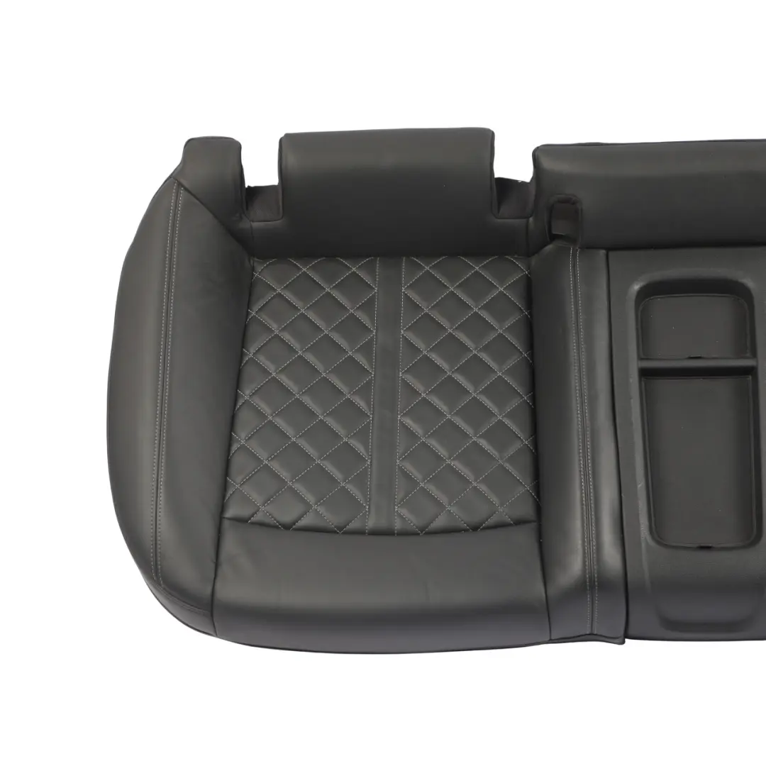 Sofa Bench Lower Seat Leather Soul Black Cliff Grey to Audi S5 F5 Rear with Part number 8W6885403Q Audi S5 F5 Rear Sofa Bench Lower Seat Leather Soul Black Cliff Grey - SKU 8W6885403Q - Part number 8W6885403Q