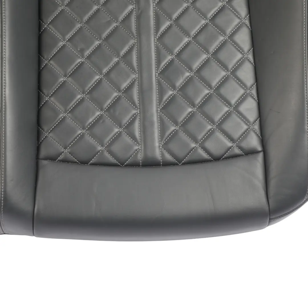 Sofa Bench Lower Seat Leather Soul Black Cliff Grey to Audi S5 F5 Rear with Part number 8W6885403Q Audi S5 F5 Rear Sofa Bench Lower Seat Leather Soul Black Cliff Grey - SKU 8W6885403Q - Part number 8W6885403Q