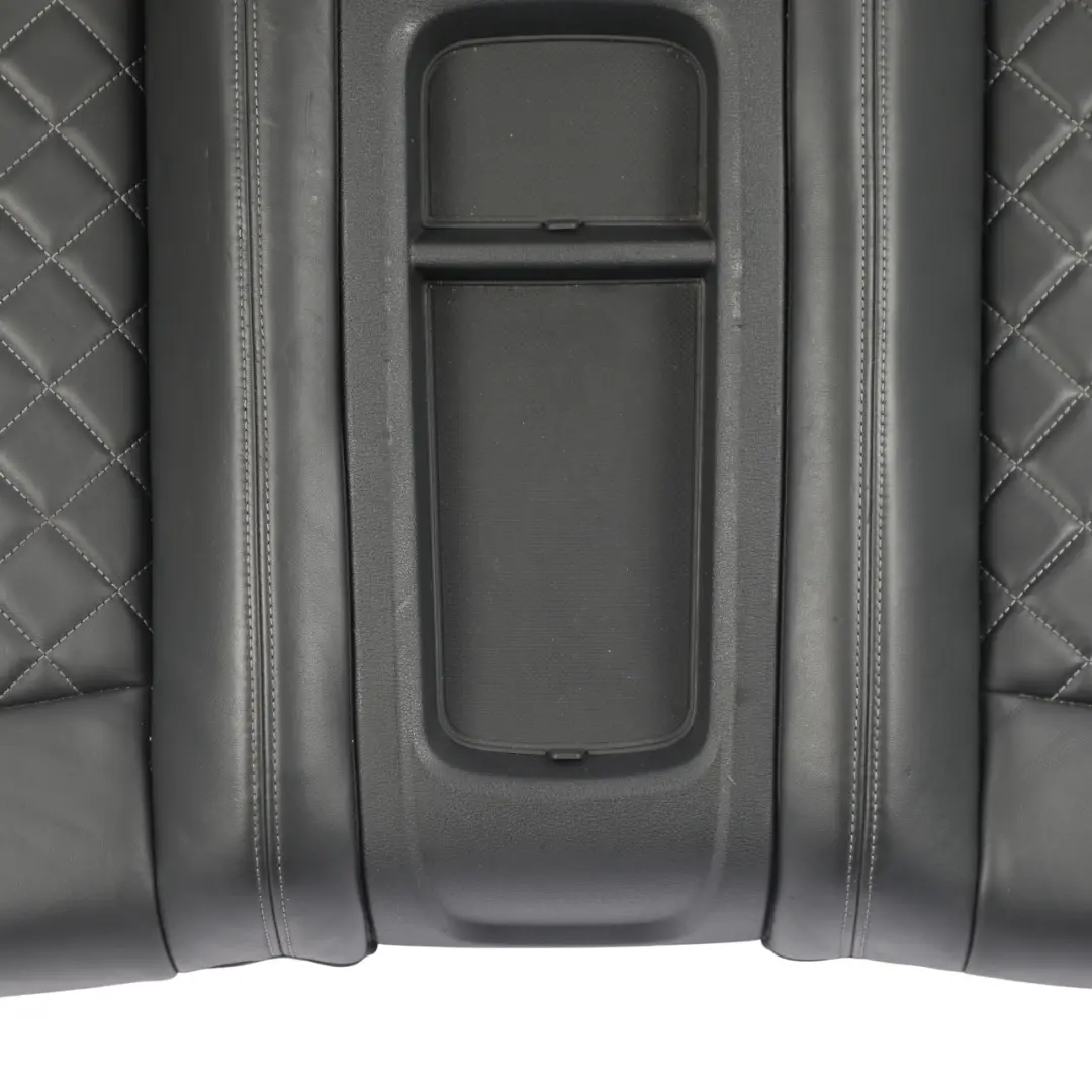 Audi S5 F5 Rear Sofa Bench Lower Seat Leather Soul Black Cliff Grey - SKU 8W6885403Q - Part number 8W6885403Q