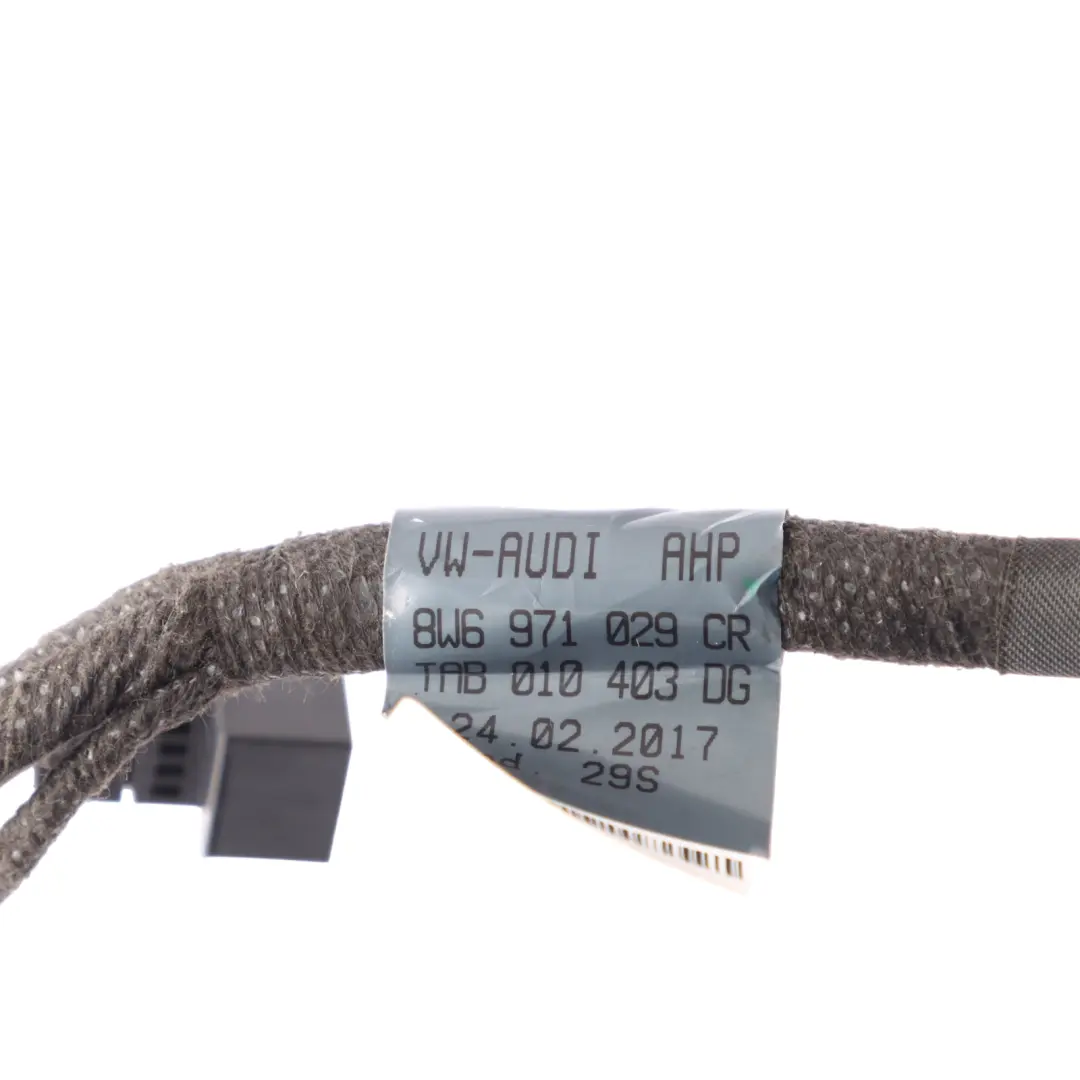 Front Door Wiring Harness Cable Driver's Side to Audi A5 F5 with Part number 8W6971029CR Audi A5 F5 Front Door Wiring Harness Cable Driver's Side - SKU 8W6971029CR - Part number 8W6971029CR