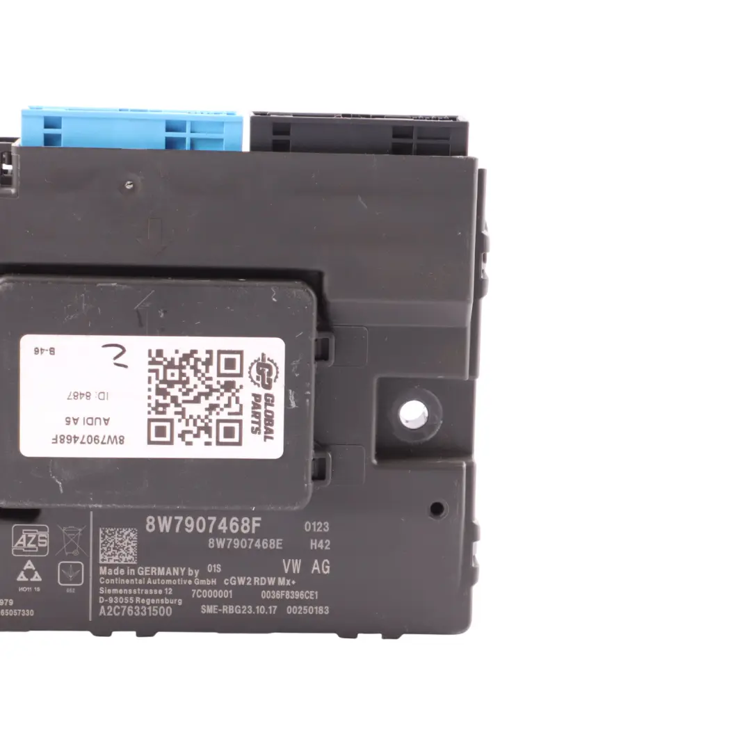 Audi S5 F5 Gateway Control Module Diagnostic Interface Unit - SKU 8W7907468F - Part number 8W7907468F