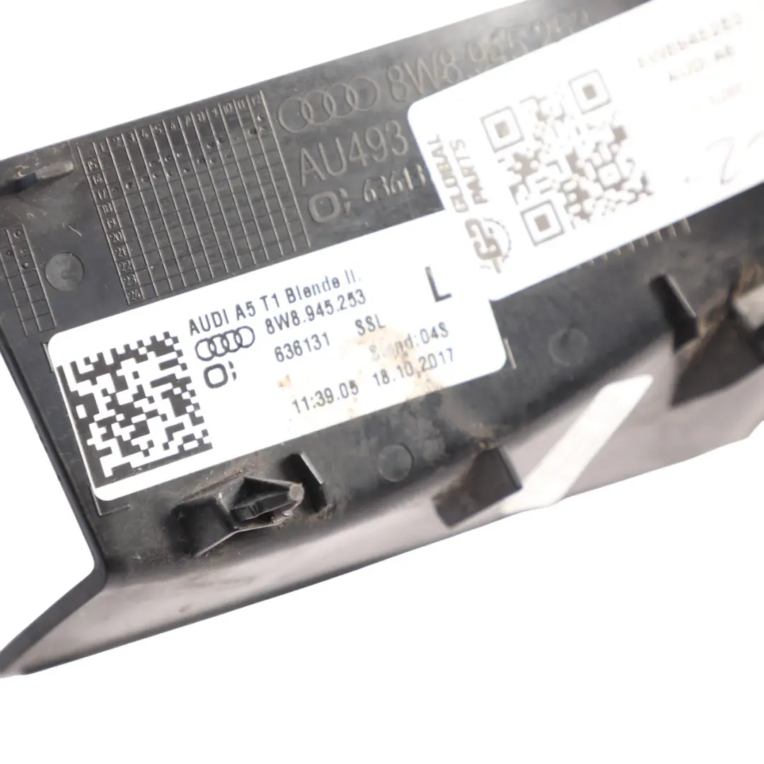 Audi A5 F5 Panel Cubierta Luz Trasera Izquierda - SKU 8W8945253 - Número de pieza 8W8945253