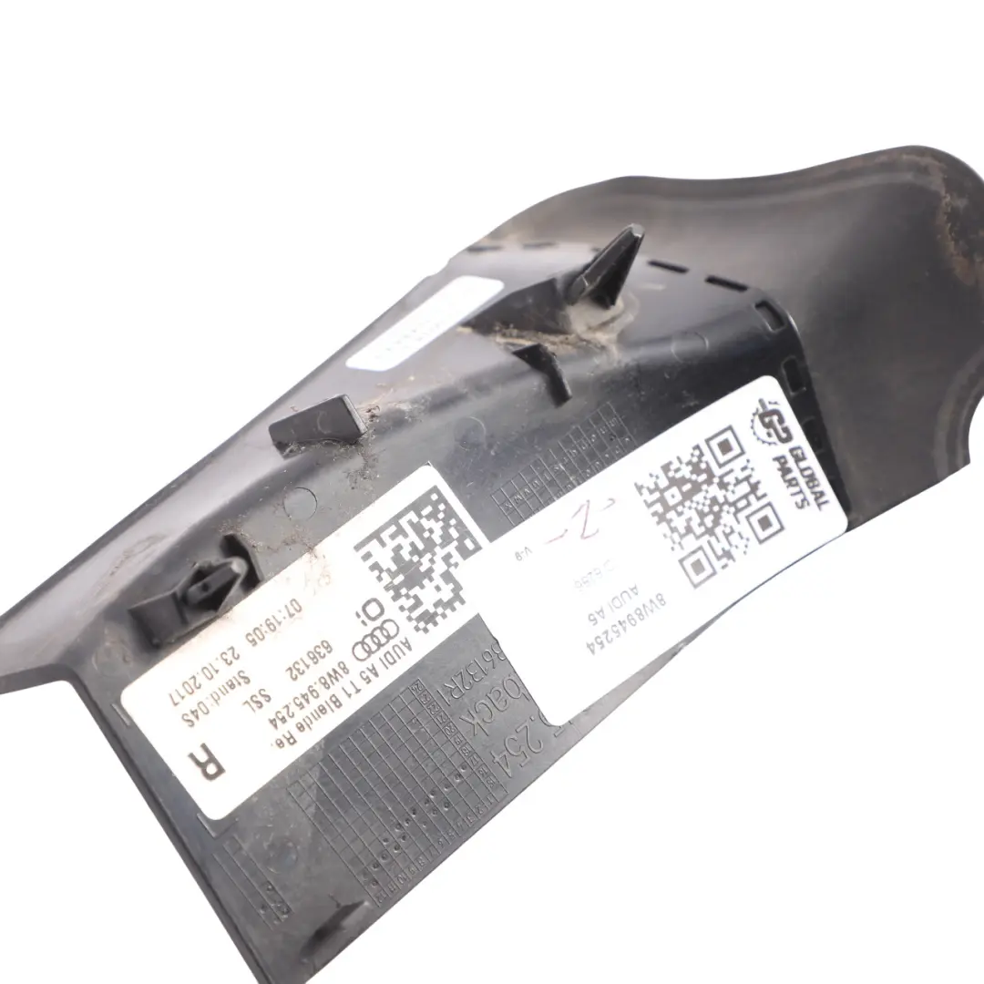 Audi A5 F5 Cache De Feu Arrière Droit Côté Conducteur - SKU 8W8945254 - Numéro de pièce 8W8945254