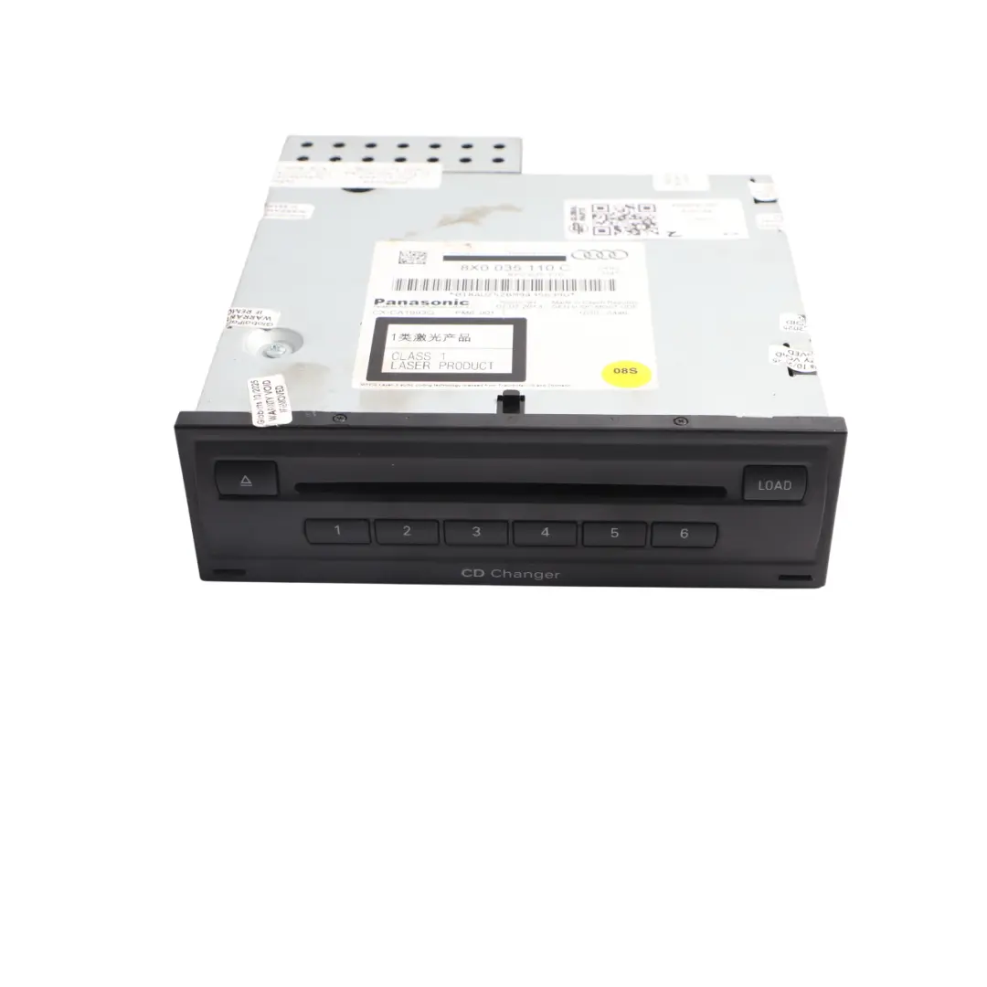 Player Changer 6 Disc to A1 8X A4 B8 A5 8T CD with Part number 8X0035110C A1 8X A4 B8 A5 8T CD Player Changer 6 Disc - SKU 8X0035110C - Part number 8X0035110C