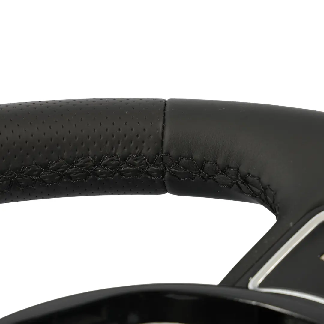 NUOVO In Pelle Nera Cambio al Volante per Audi A6 C7 Volante S-Line con numero di parte 8X0419091CB Audi A6 C7 Volante S-Line NUOVO In Pelle Nera Cambio al Volante - SKU 8X0419091CB-1 - Numero di parte 8X0419091CB