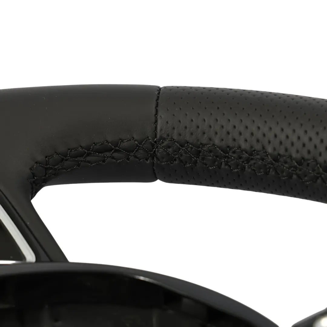 Audi A6 C7 Lenkrad S-Line NEU Schwarz Leder Schaltwippen - SKU 8X0419091CB-1 - Teilenummer 8X0419091CB