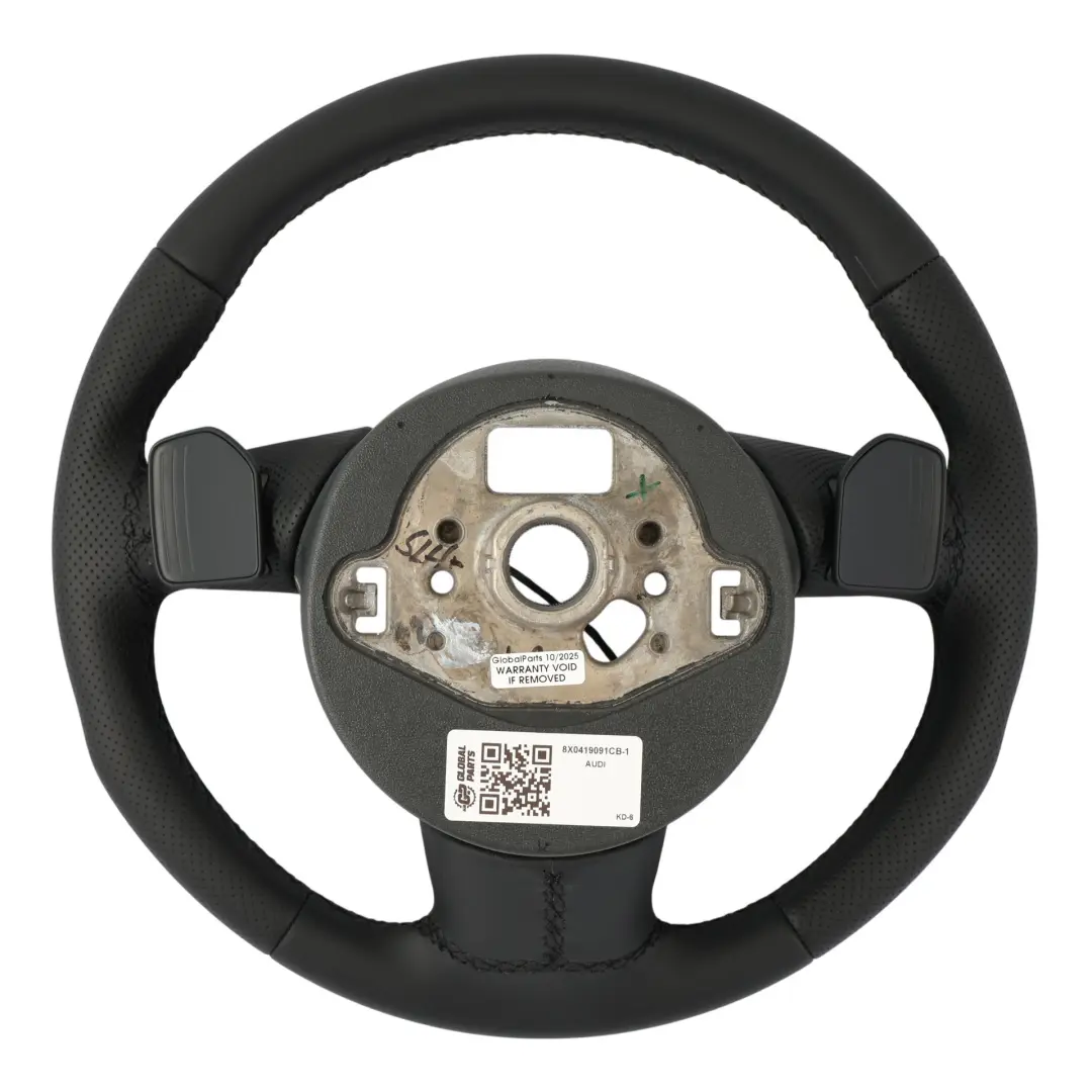 Audi A6 C7 Volant S-Line NEUF Cuir Noir Palettes Changement Vitesse - SKU 8X0419091CB-1 - Numéro de pièce 8X0419091CB