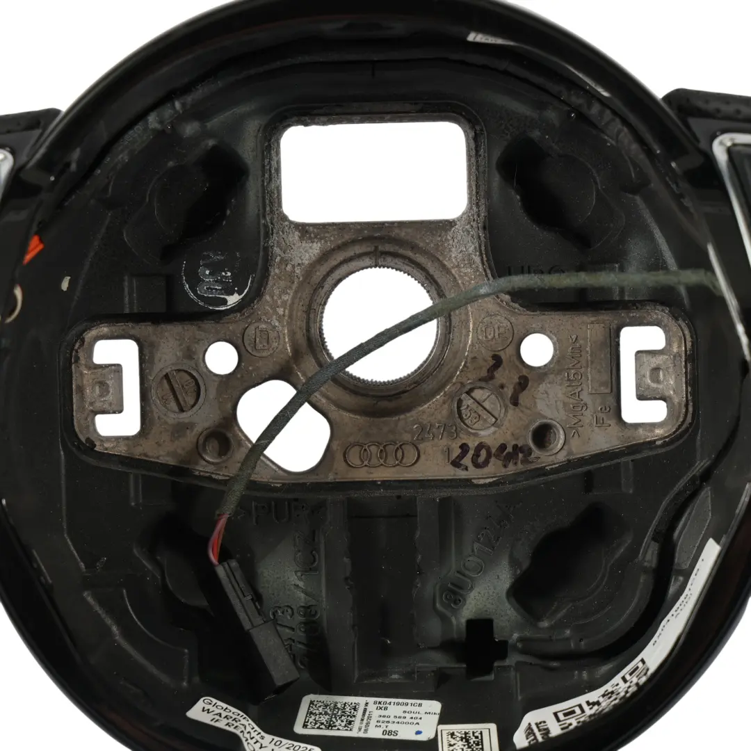 NUEVO Cuero Negro Palanca de Cambio para Audi A6 C7 Volante S-Line con número de pieza 8X0419091CB Audi A6 C7 Volante S-Line NUEVO Cuero Negro Palanca de Cambio - SKU 8X0419091CB-1 - Número de pieza 8X0419091CB